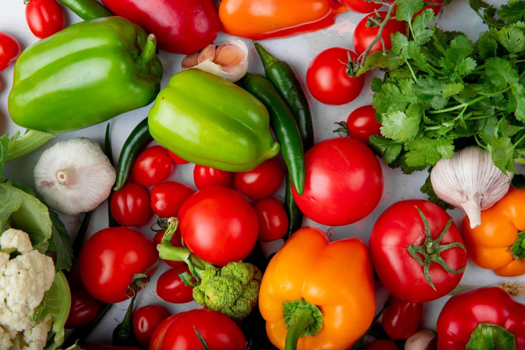 Fruits et légumes de l'épicerie sociale à Toulouse